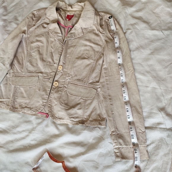 Fixed rate - Beige cotton jacket - Picture 8 of 11